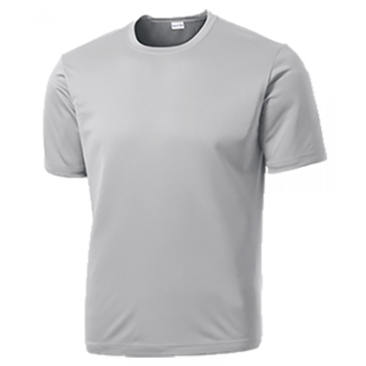 Short Sleeve Performance Tee / Silver-Silver-M