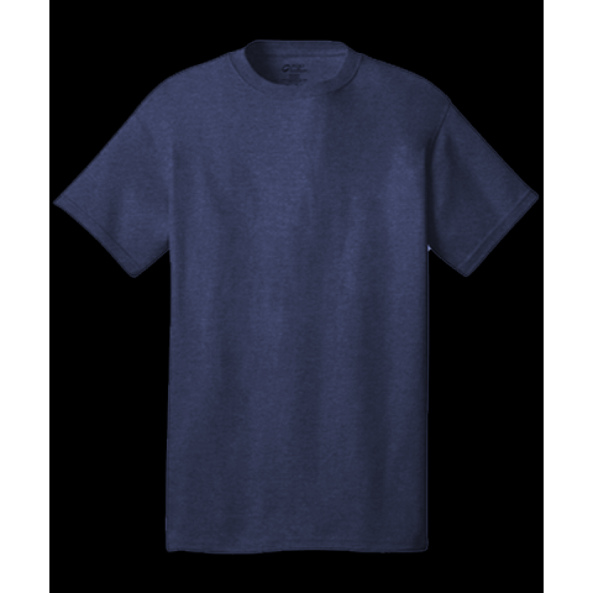 Cotton Short Sleeve T-Shirt SPECIAL PRICE FOR CHAMPS!!!-Heather Navy-M