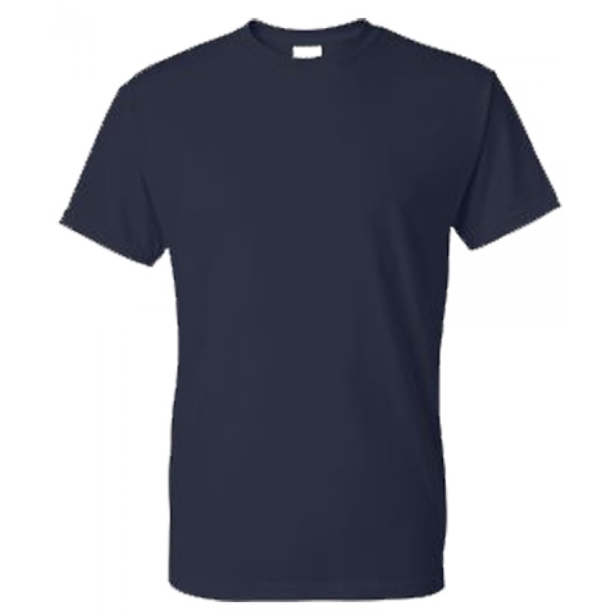 Cotton Short Sleeve T-Shirt / Navy-S