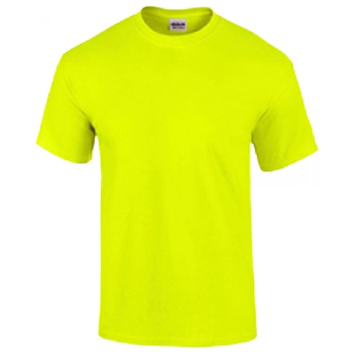 Cotton Short Sleeve T-Shirt / Safety Green