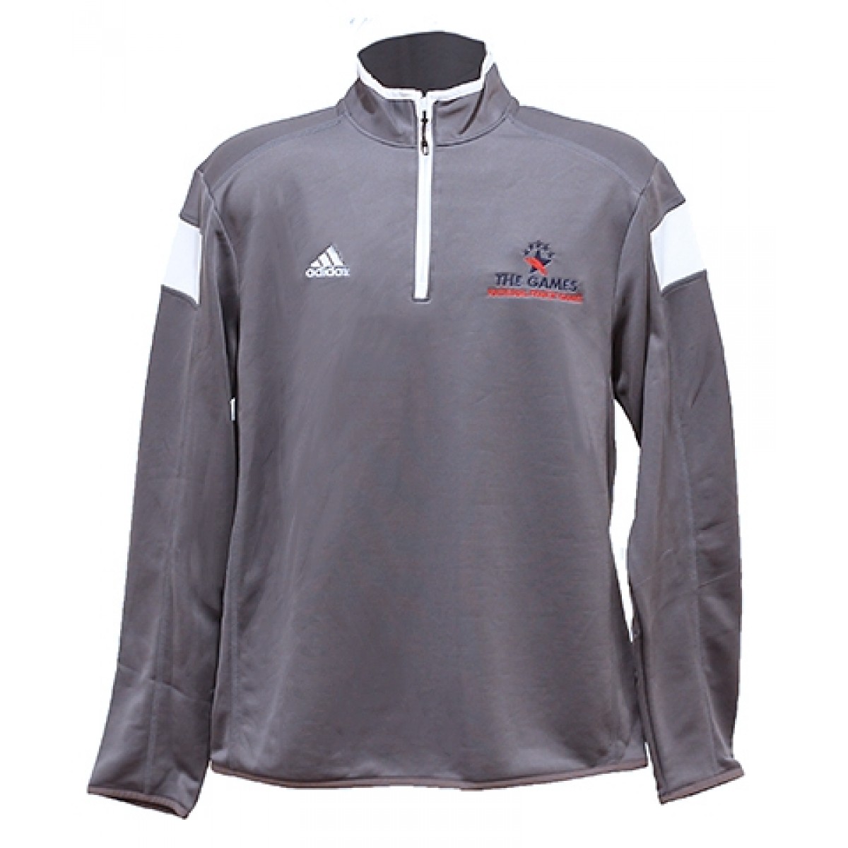Adidas 1/4 Zip Pullover w/ Embroidered Logo-M