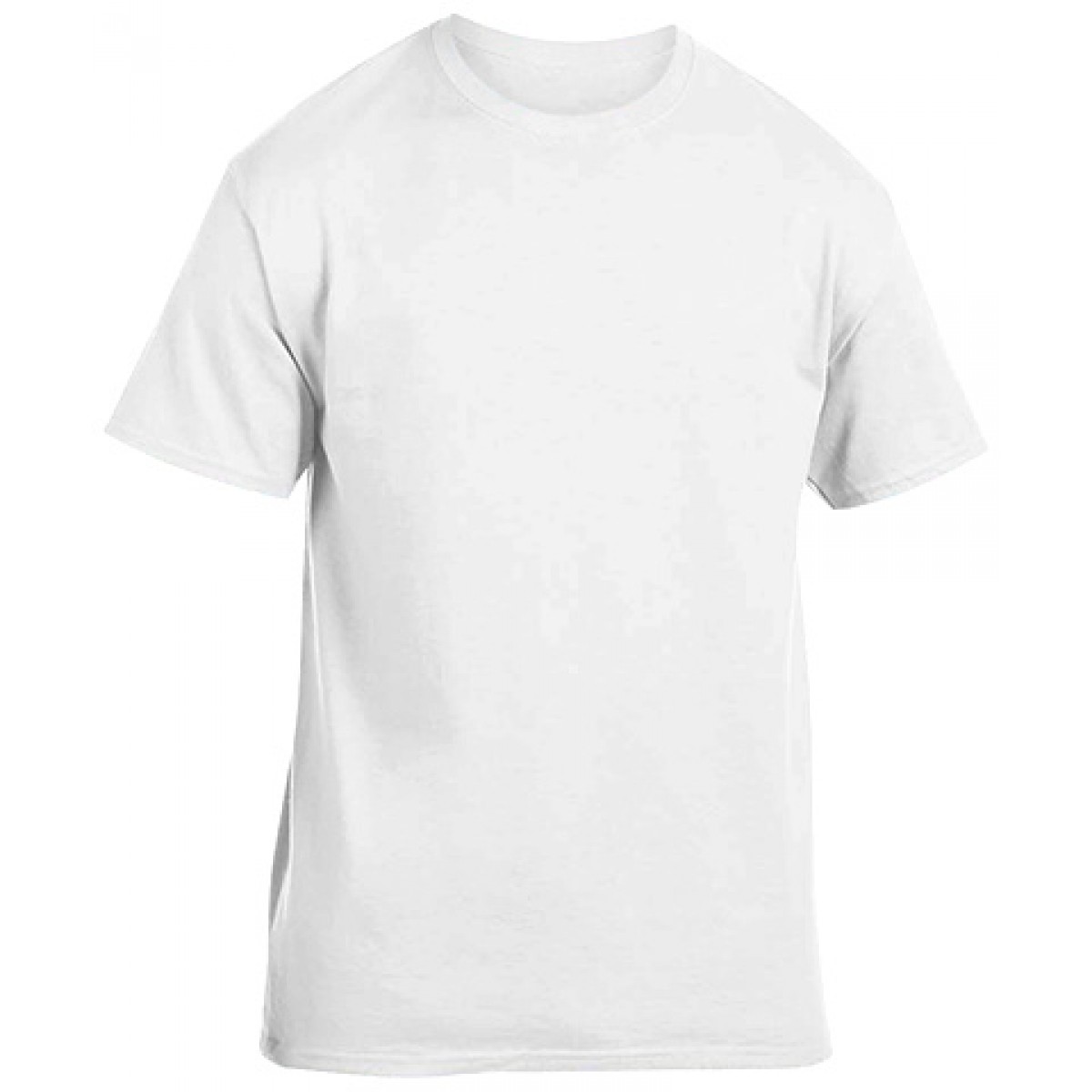 Soft 100% Cotton T-Shirt-White-YS
