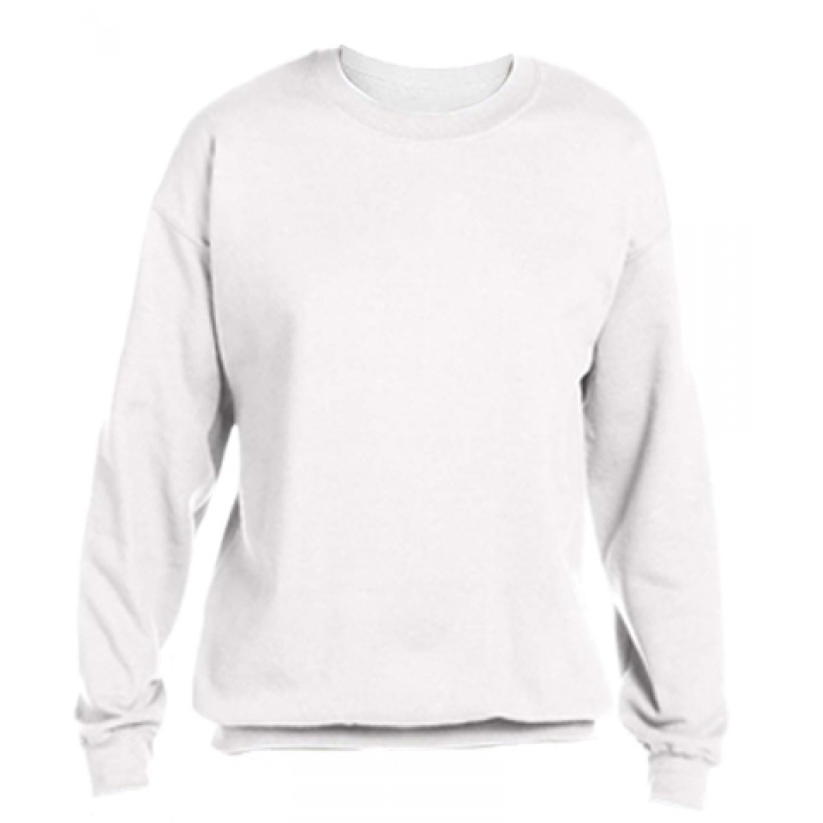 Crew Sweatshirt / White-YS