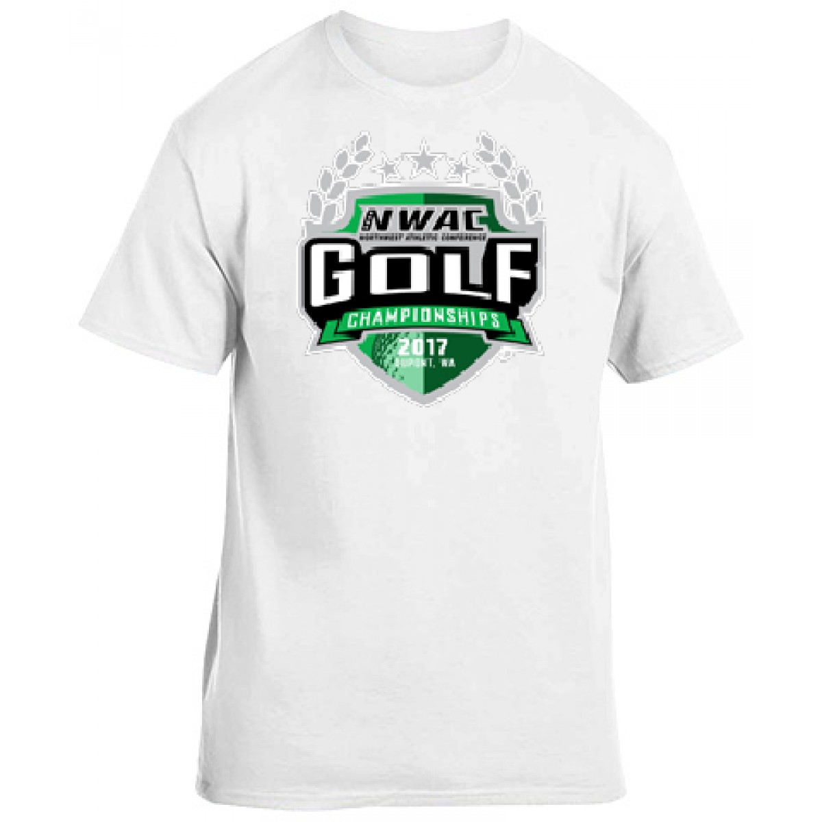 National Guard NWAC Golf T-shirt-White-XL