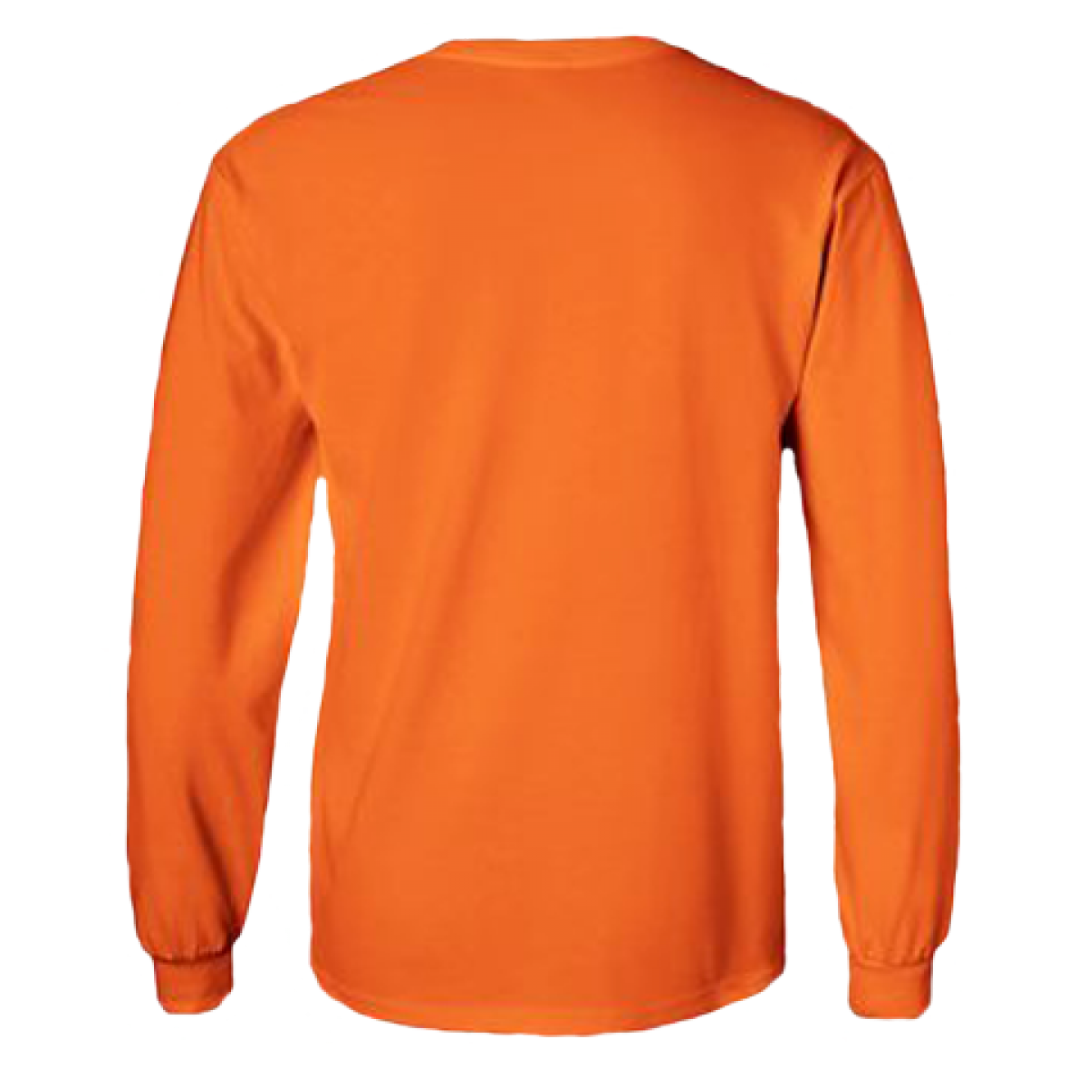 Cotton Long Sleeve T-Shirt / Safety Orange