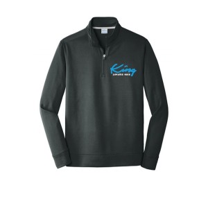 Embroidered Port & Company® Performance Fleece 1/4-Zip Pullover Sweatshirt