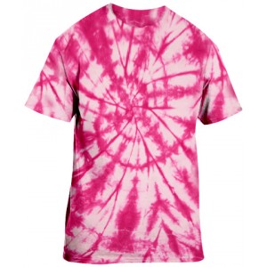 Tie-Dye Pink Short Sleeve