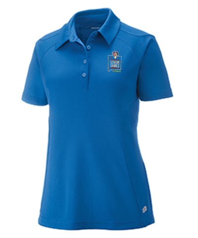 2019 Embroidered Ladies Performance Polo NAUTICAL BLUE