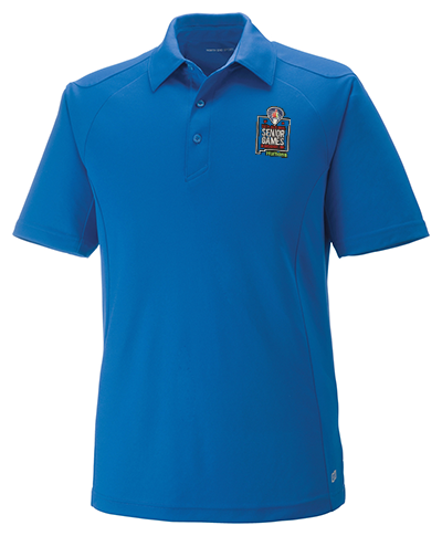2019 Embroidered Performance Polo Nautical Blue
