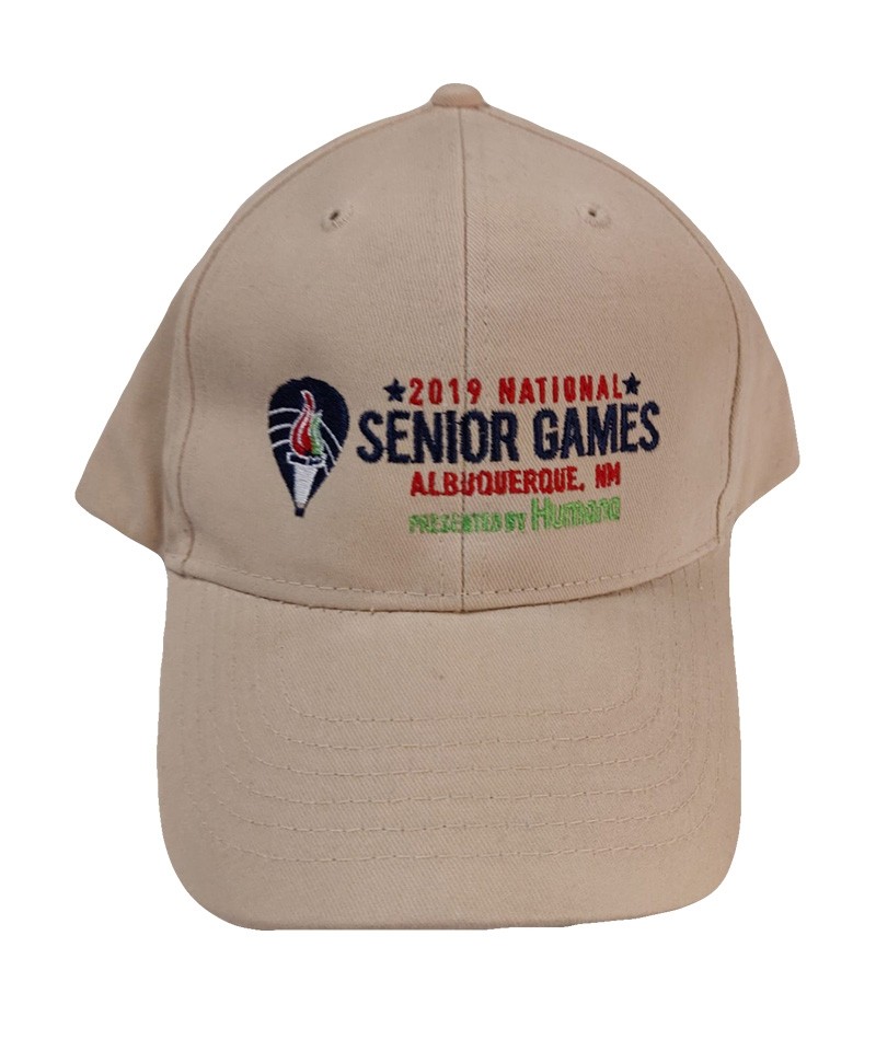 Embroidered Senior Games Cap