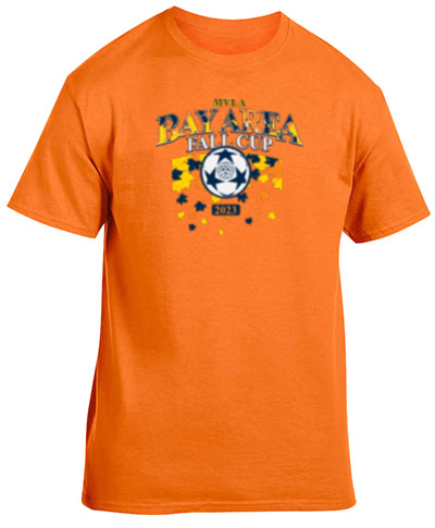 Cotton Short Sleeve T-Shirt Safety Orange