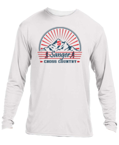 Long Sleeve Performance Tee / White