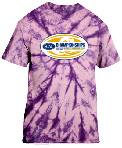 Tie-Dye Purple Short Sleeve