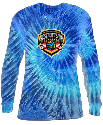 Two Color Long Sleeve Tie-Dye