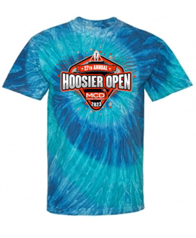 Blue or Black Ripple Tie Dye T-Shirt