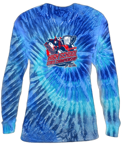 Two Color Long Sleeve Tie-Dye