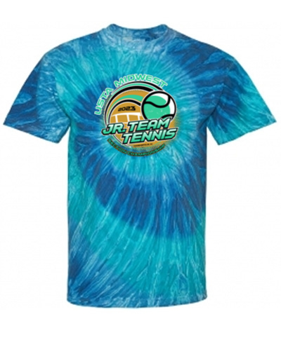 Blue or Black Ripple Tie Dye T-Shirt