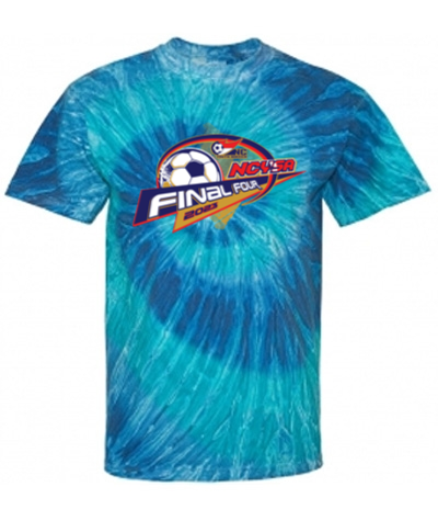 Blue or Black Ripple Tie Dye T-Shirt