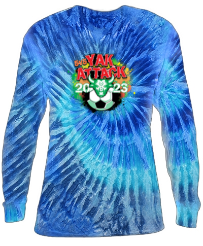 Two Color Long Sleeve Tie-Dye