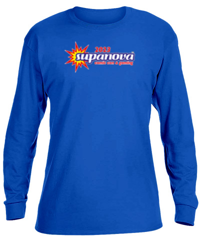 Basic Long Sleeve Crew Neck Royal Blue