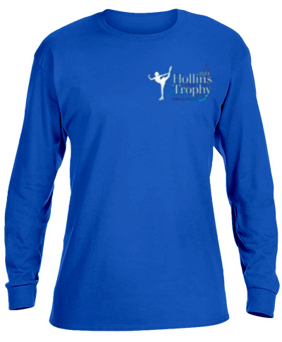 Basic Long Sleeve Crew Neck Royal Blue