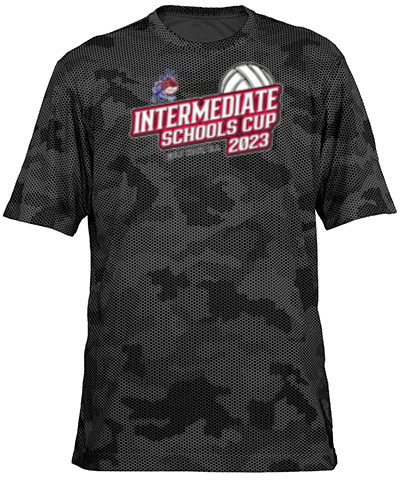 Short Sleeve Camo - Black