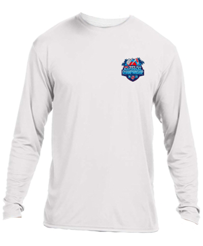 Long Sleeve Performance Tee / White