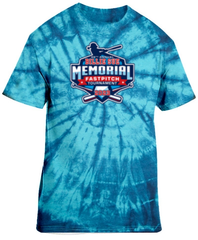 Tie-Dye Blue Short Sleeve