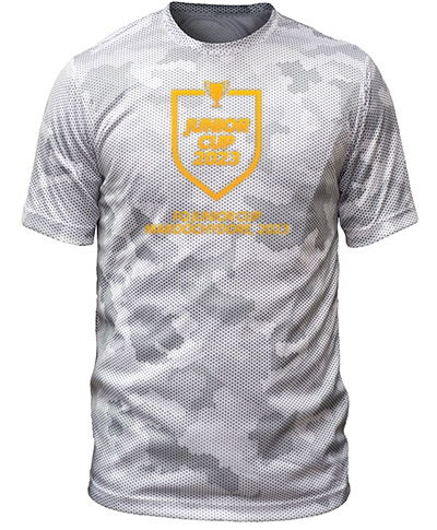 White/Gray Camo Short Sleeve