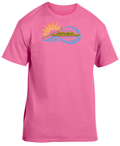 Cotton Short Sleeve T-Shirt Safety Pink