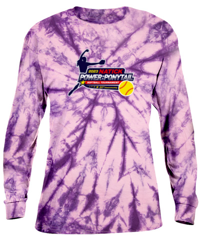 Tie-Dye Purple Long Sleeve