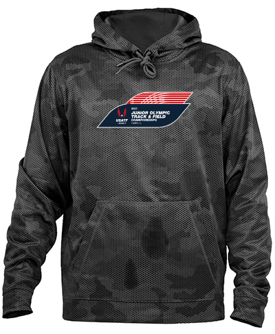 Sport-Tek® Sport-Wick® CamoHex Fleece Hooded Pullover