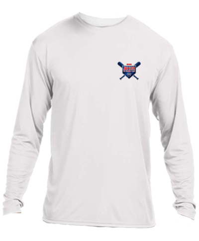 Long Sleeve Performance Tee / White