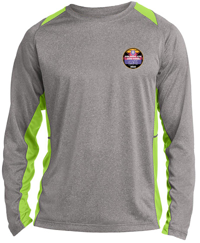 Long Sleeve Heather Colorblock Contender