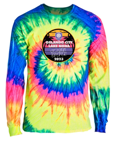 Long Sleeve Tie-Dye T-Shirts