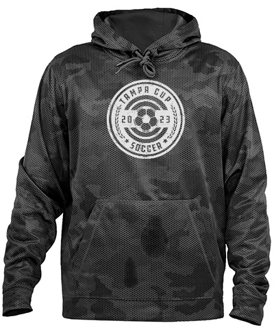 Sport-Tek® Sport-Wick® CamoHex Fleece Hooded Pullover