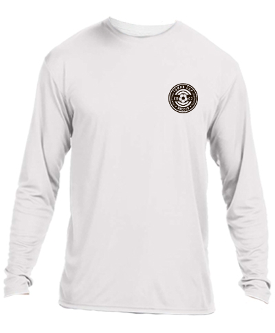 Long Sleeve Performance Tee / White