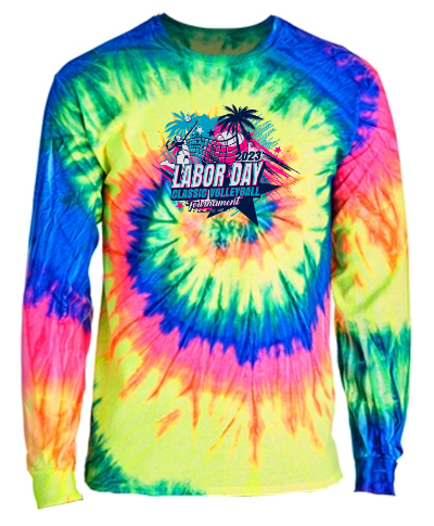 Long Sleeve Tie-Dye T-Shirts