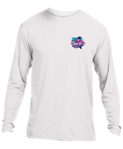 Long Sleeve Performance Tee / White