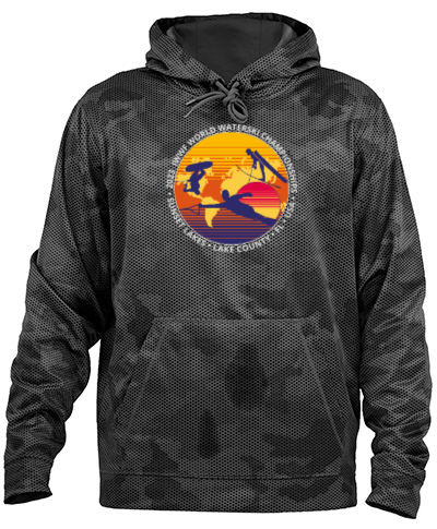 Sport-Tek® Sport-Wick® CamoHex Fleece Hooded Pullover