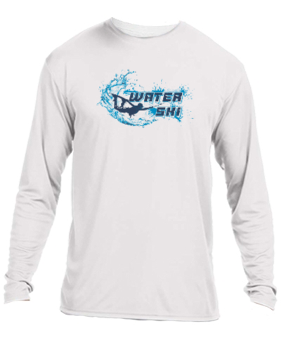 Long Sleeve Performance Tee / White