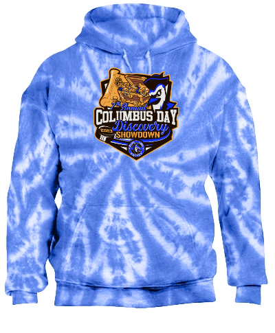 Tie-Dye Pullover Hooded Sweatshirt