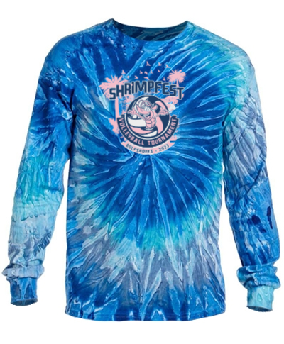 Long Sleeve Tie-Dye T-Shirts