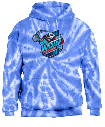 Tie-Dye Pullover Hooded Sweatshirt