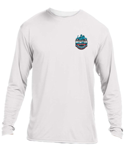 Long Sleeve Performance Tee / White