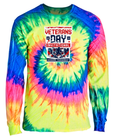 Long Sleeve Tie-Dye T-Shirts