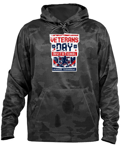 Sport-Tek® Sport-Wick® CamoHex Fleece Hooded Pullover