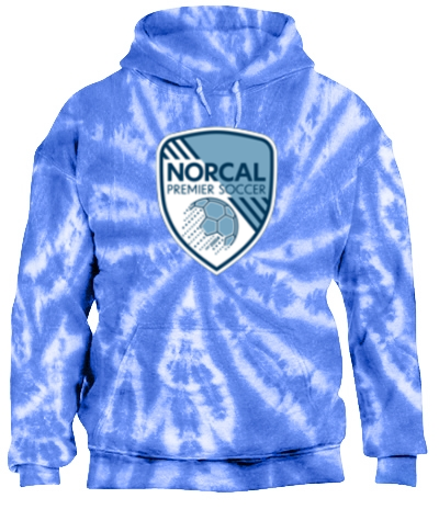 Tie-Dye Pullover Hooded Sweatshirt