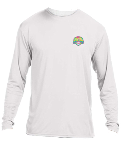 Long Sleeve Performance Tee / White