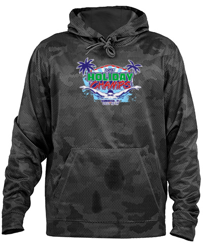 Sport-Tek® Sport-Wick® CamoHex Fleece Hooded Pullover